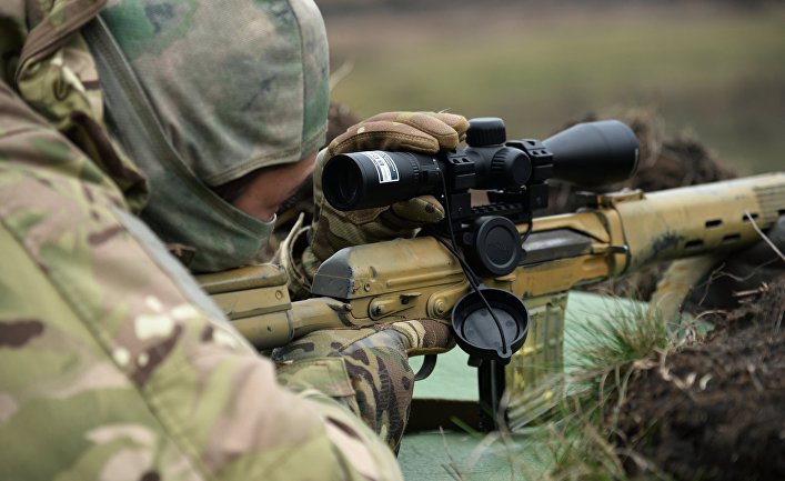 Украинские военные уничтожили снайперскую группу: боевики в панике