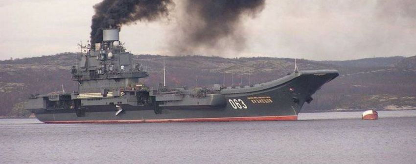 Путинская плавучая барбекюшница готовится к бою: российскому позорному авианосцу сделали “обрезание”