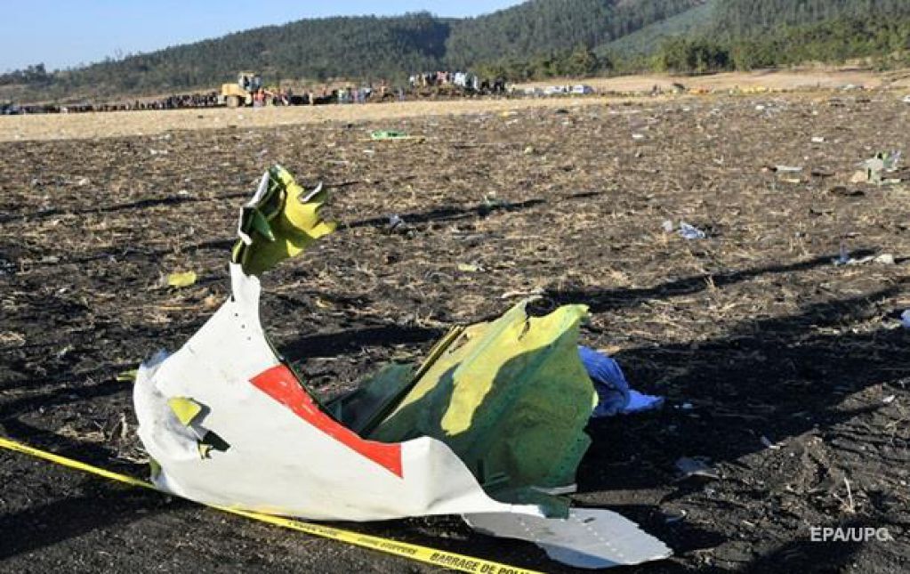 Стали известны подробности крушения лайнера Ethiopian Airlines в Эфиопии