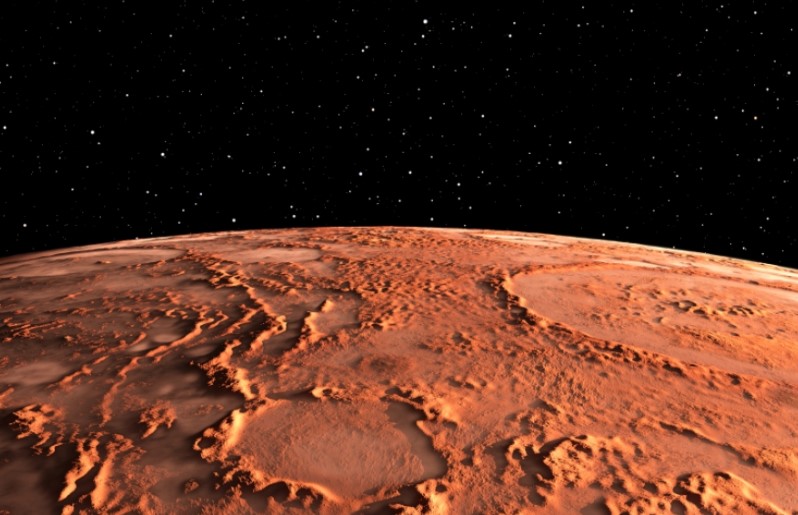 НЛО существуют? На Марсе обнаружили обломок корабля. ФОТО