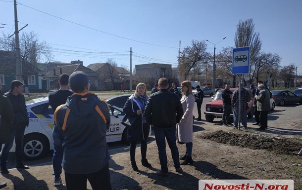 В Николаеве «евробляхеры» схлестнулись с полицией