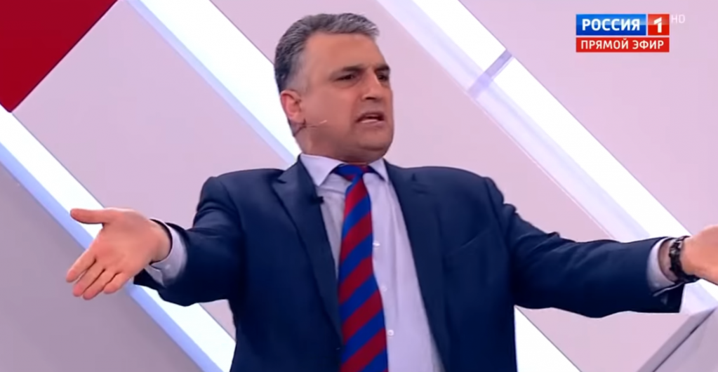 "Что ты врешь, с*ка": на российском шоу из-за Украины произошла потасовка