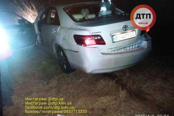 На Киевщине на ходу взорвался автомобиль: фото 18+