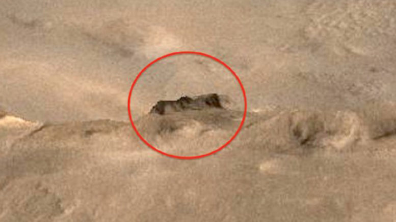 На Марсе нашли здания древних гигантов