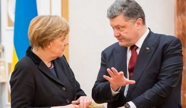 В Германии считают «политической ошибкой» встречу Меркель с Порошенко