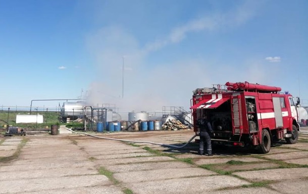 Пожар в Николаевской области: горел нефтеперерабатывающий завод, есть пострадавшие