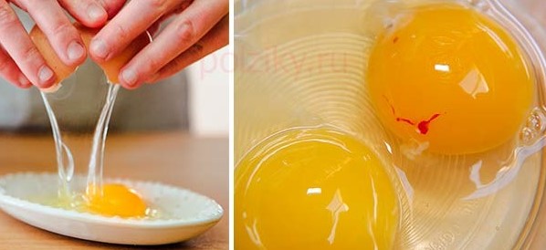 Можно ли употреблять в пищу яйца с каплей крови внутри