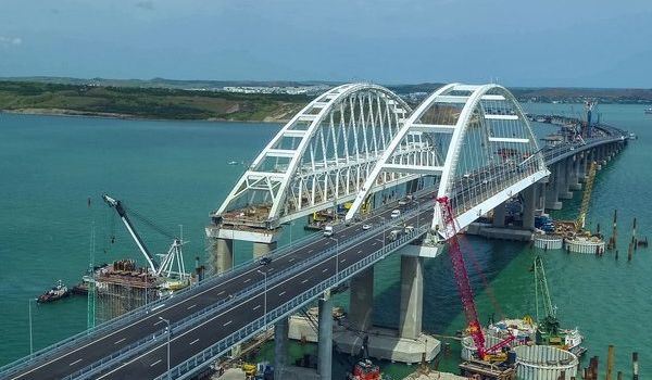 В сети появилось красноречивое видео Крымского моста