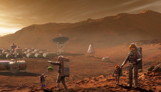 Тайная лаборатория пришельцев на Марсе разрушила теорию Дарвина