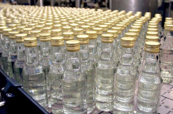 В Украине стали меньше производить алкогольных напитков