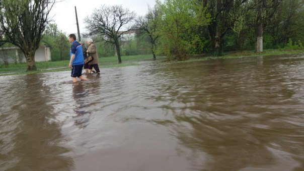 На Донбассе затопило освобожденный от сепаратистов город