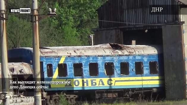 Разруха и остатки Украины: появилось печальное ВИДЕО из Донецка