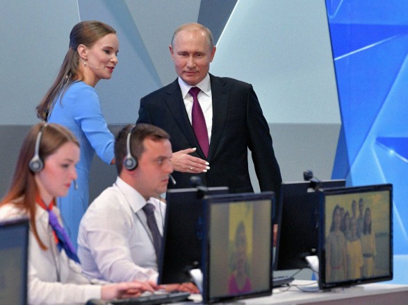 Украинские хакеры пытались сорвать прямую линию с Путиным