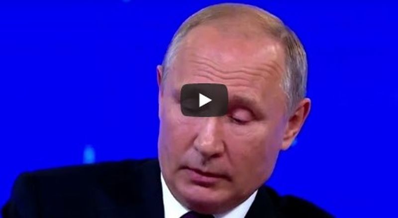Обнародовано видео, в котором Путин говорит, что ему стыдно