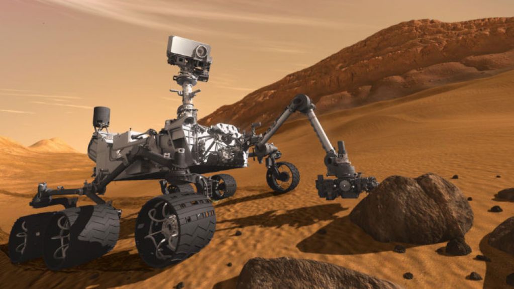Curiosity удалось заснять светящуюся аномалию