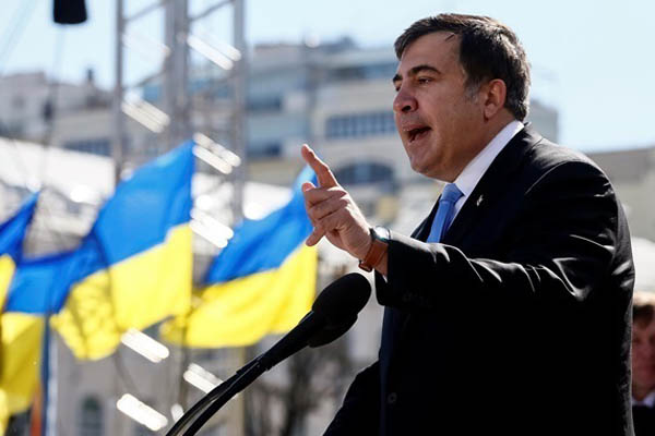 Саакашвили «прорвался» на выборы в Раду: подробности. ВИДЕО