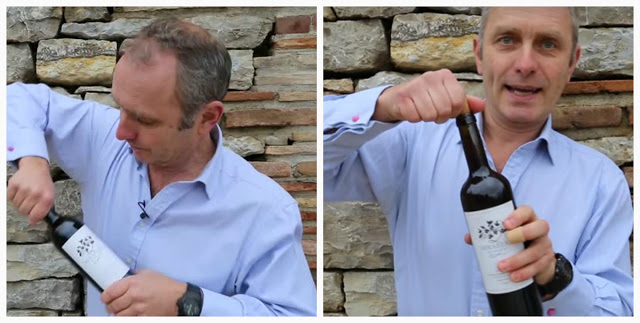 Как за 5 секунд открыть бутылку вина без штопора