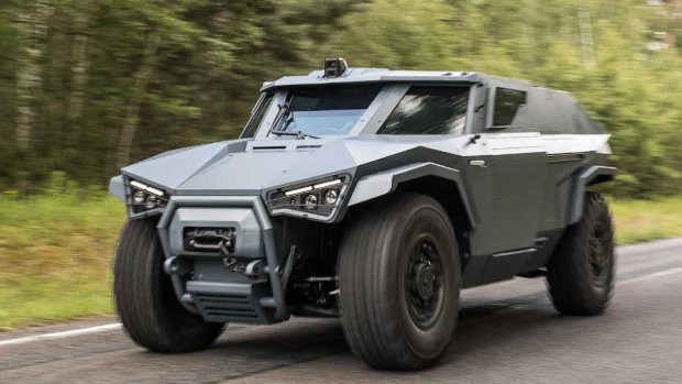 Лучше танка: Volvo создала бронированное авто весом 6 тонн