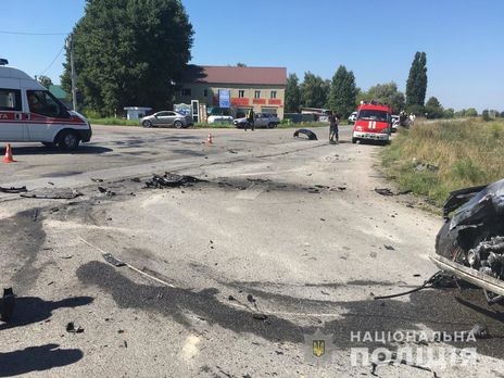 Страшное ДТП на трассе Киев – Сумы: погибли полицейский и семилетний ребенок. ФОТО 