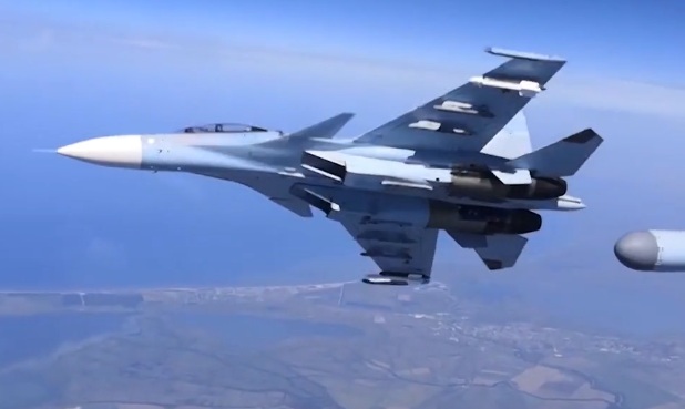 Вторжение российской авиации в Украину: агрессор использовал ракеты класса «воздух-воздух». ВИДЕО