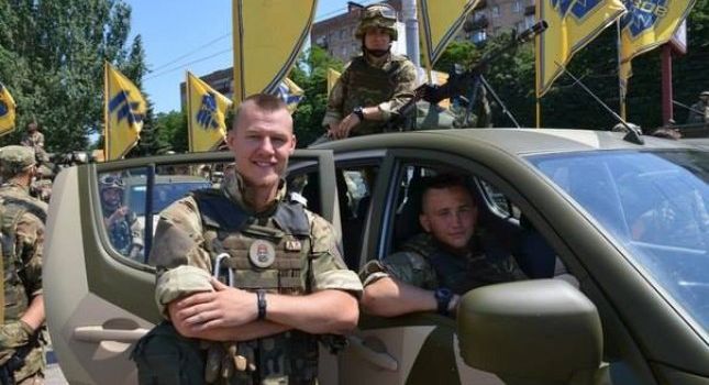 Бойцы «Азова» теснят террористов под Горловкой и Донецком