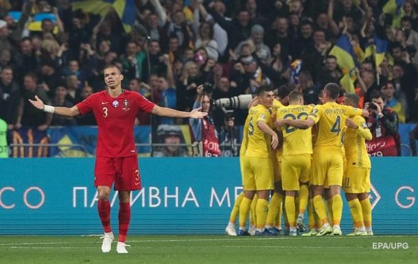 Украина вырвала победу у Португалии и вышла на Евро-2020