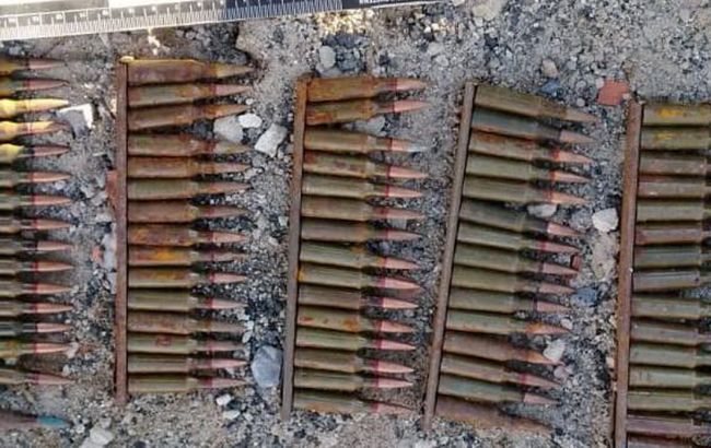 На Луганщине обнаружены несколько арсеналов оружия боевиков