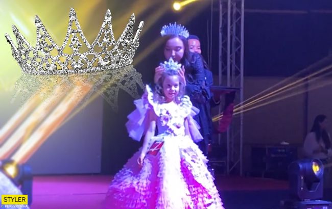 Юная украинка стала принцессой мира: фото маленькой красавицы