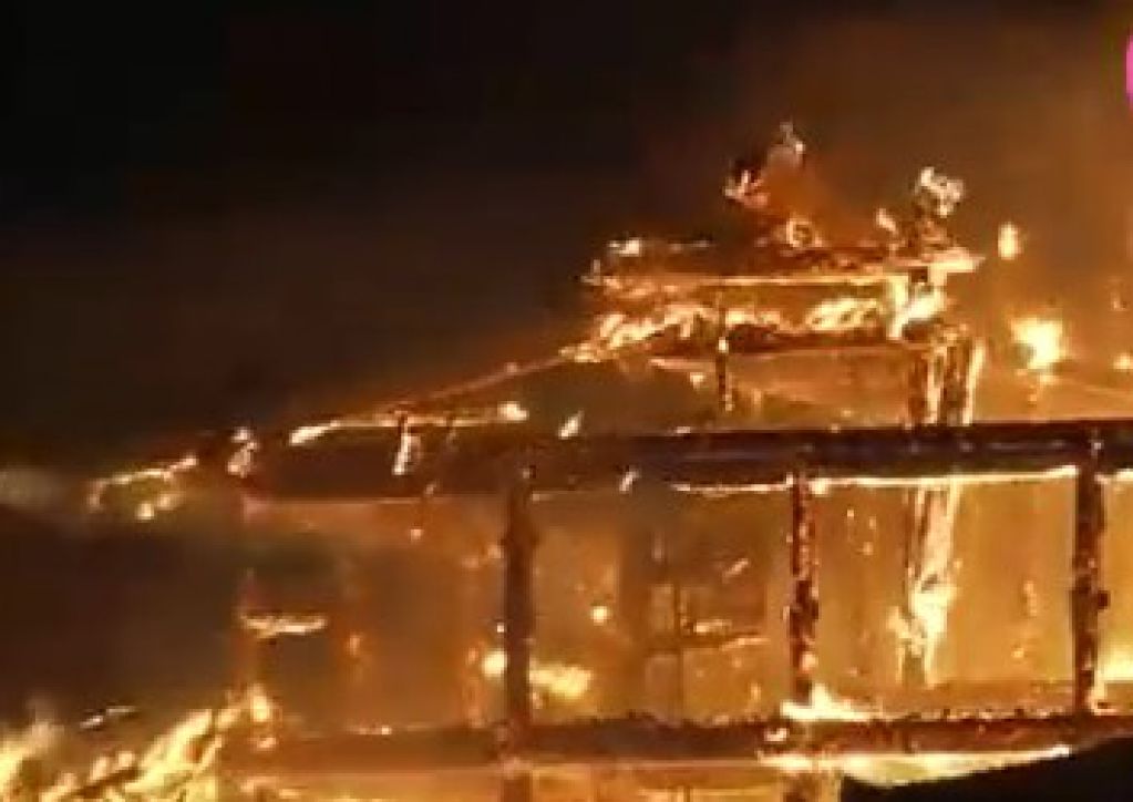 Пожар уничтожил замок из списка ЮНЕСКО
