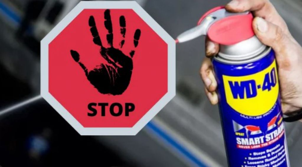В каких случаях использовать WD-40 категорически нельзя