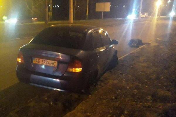 Под Днепром пьяный водитель зверски убил пешехода. ВИДЕО