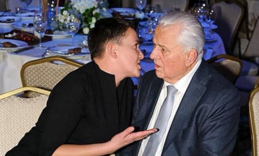 Кравчук открыл рот от изумления, когда Савченко к нему прижалась