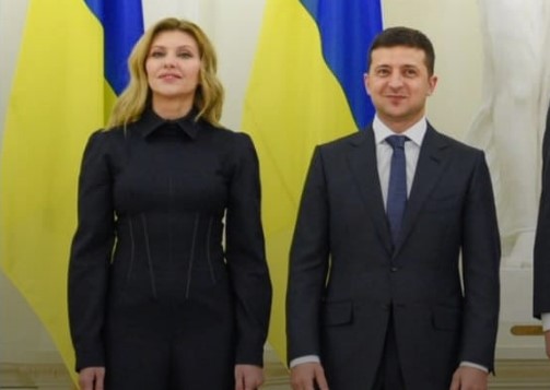 Украинцы смеются с забавной фотожабы на Елену Зеленскую