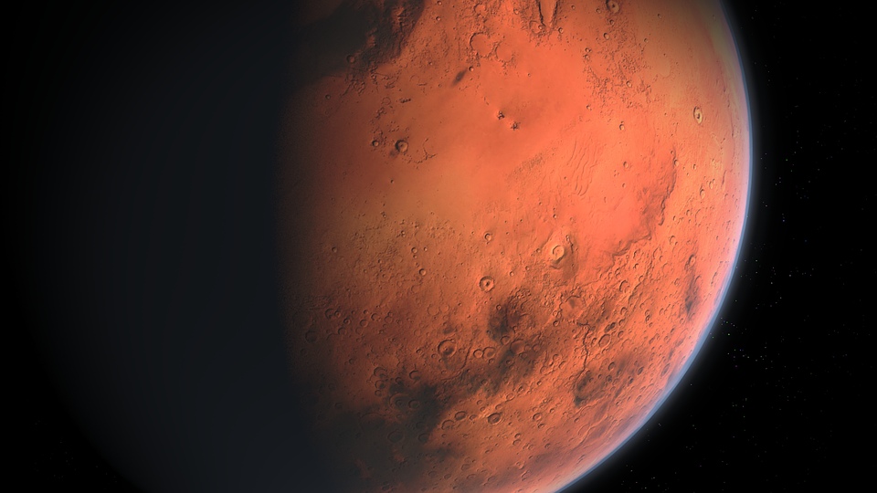 На Марсе увидели башни, "выкачивающие" воду с планеты