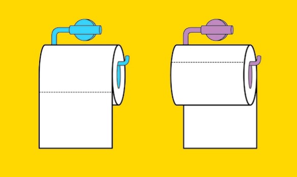 К себе или от себя: как правильно вешать туалетную бумагу