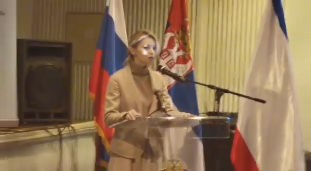 Поклонская  "переоделась в Тимошенко" и заявила, что Крым российский навечно. ВИДЕО