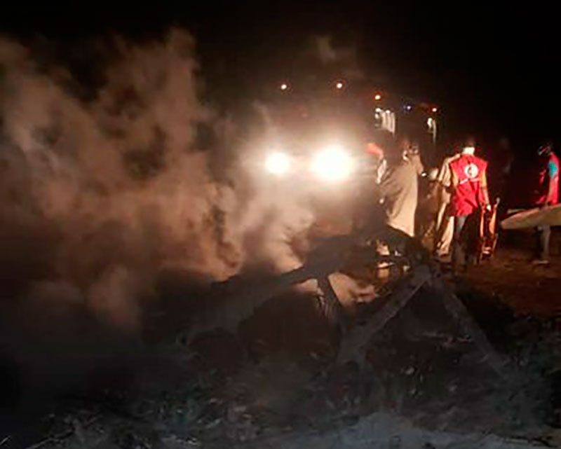 Катастрофа украинского самолета: 15 погибших, среди них дети. ФОТО
