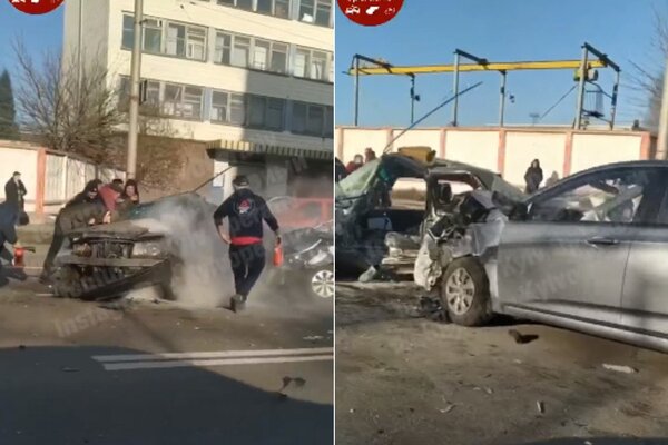 Жуткое ДТП в Киеве: из-за столкновения легковушек погиб человек
