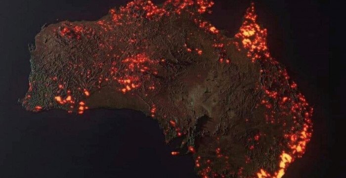 Круг замкнулся: пожары в Австралии приобрели катастрофический характер. ФОТО, ВИДЕО