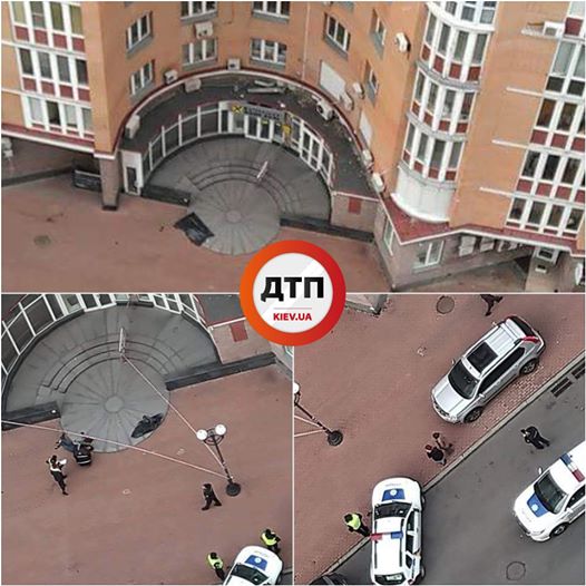 В Киеве мужчина выбросился из окна элитной многоэтажки