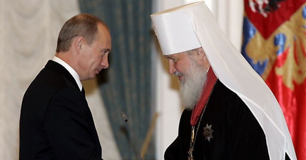 Путин дико осрамился с поздравлением патриарха Кирилла. ВИДЕО