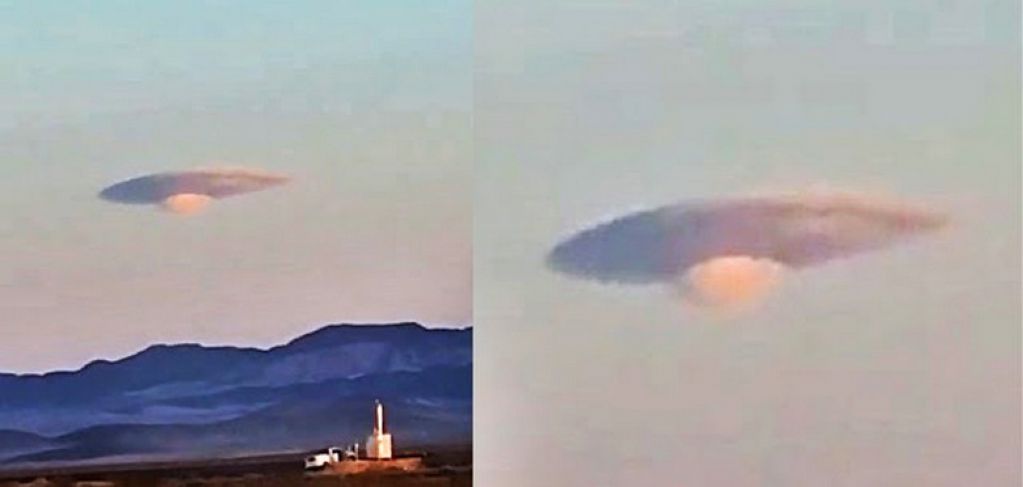 В небе над Невадой видели объект, очень похожий на НЛО