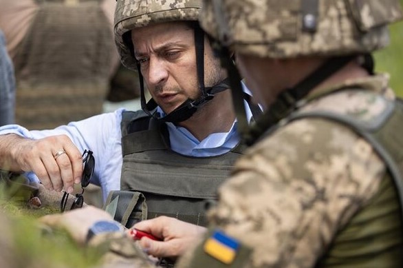 Зеленский отреагировал на сегодняшние бои на Донбассе