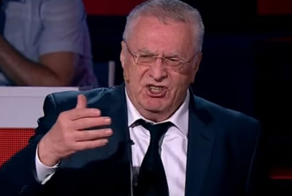 "Будет только Житомир": невменяемый Жириновский нарисовал будущие границы Украины