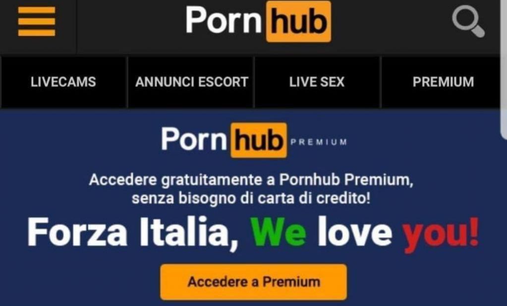 Pornhub решил «подсластить пилюлю» итальянцам, заточенным в карантине