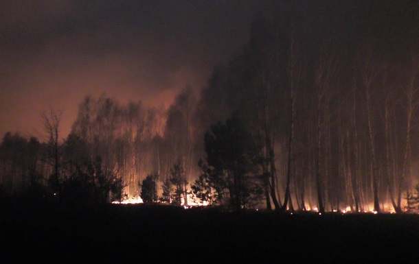 На Черниговщине к тушению лесных пожаров привлекли авиацию 