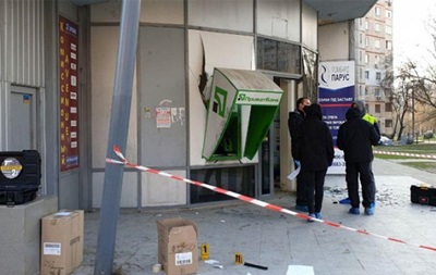Взрыв в Харькове: на воздух взлетел банкомат