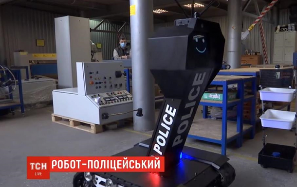 Время робокопа пришло? В Запорожье разработали робота-патрульного