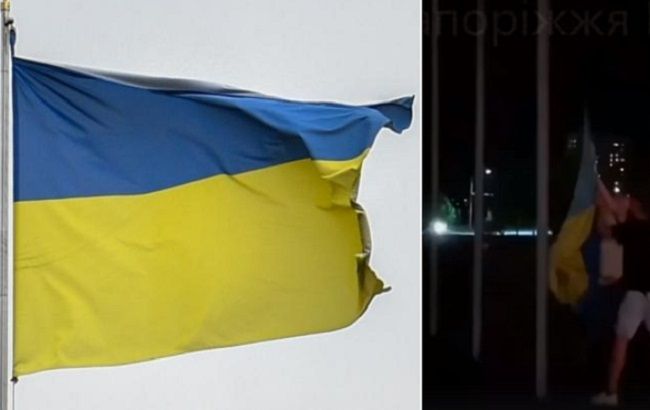 В Запорожье подростки сорвали флаг Украины: наказание сняли на ВИДЕО