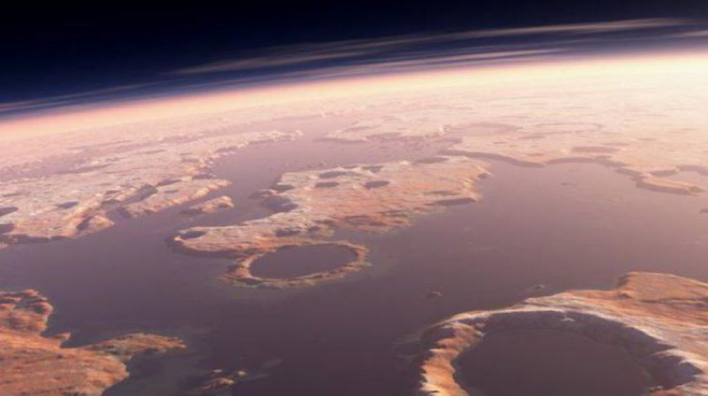Ученые обнаружили на Марсе огромное море